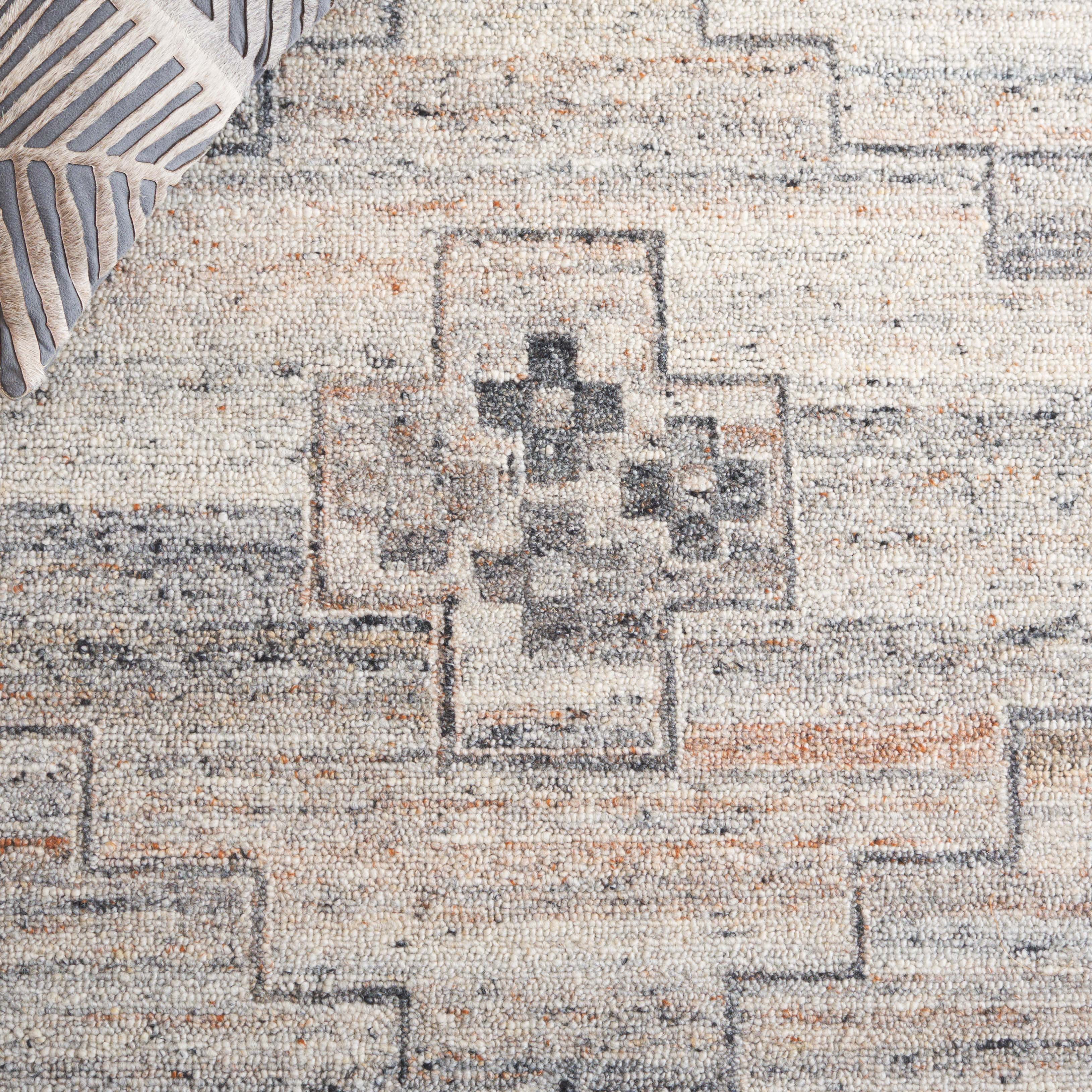 Safavieh Kenya Darius Medallion Area Rug, Brown/Beige, 6' x 9'