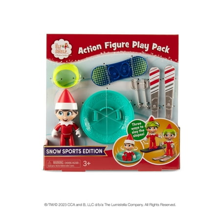 The Elf on the Shelf Snow Sports Action Figure Play Set