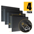 thumbnail image 3 of Paneles perforados de metal Peg Board Spampur con ganchos, paquete de 4, 3 of 9