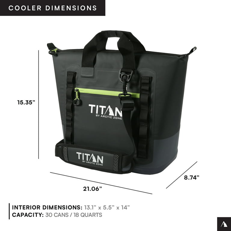 Titan by Arctic Zone 30 Can, 20 Quart Welded Insulated Cooler Tote
