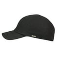 thumbnail image 4 of Wigens Kent 100% Wool Baseball Cap with Earflaps Black, 4 of 6