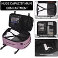thumbnail image 6 of Carry on Travel Backpack for Men, Airline Approved 18x14x8 Spirit Airlines Personal Item Bag, 13 Pockets Casual Daypack, Waterproof Gym Backpacks 30L, 6 of 8