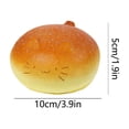 thumbnail image 4 of HWRETIE Squishy Fidget Tools,Soft Bread Simulation Slow Rise Decompression Stress Relief Tools, 4 of 8