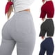 thumbnail image 4 of Pantalones casuales Pantalones de pie para mujer Estilo europeo y americano Pantalones de tubo de cintura alta sexys Bolsillo, 4 of 5