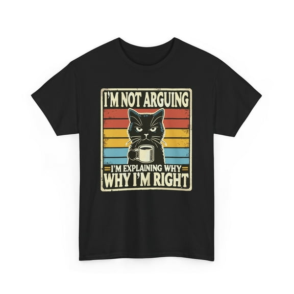 Black Cat T-Shirt - Comfortable & Hilarious Tee for Every Occasion
