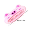 thumbnail image 1 of Bewildely Dispensador de exprimidor de tubo de crema de plástico multifuncional para baño, exprimidor de tubo rodante, exprimidor de de dientes, Juegos de accesorios de baño Bewildely HA7373-00B, 1 of 6