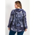 thumbnail image 2 of Avenue Women's Plus Size Floral Fields Tunic, 2 of 2