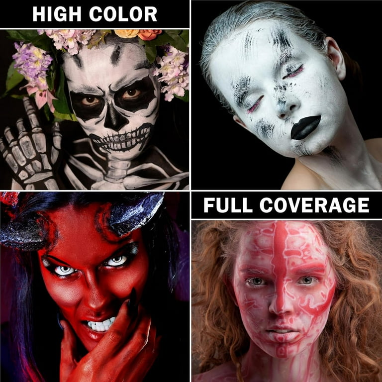 Scar Face Mask Adult White Red Scar Face Mask Adult White Red