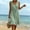 Green, variant on Maxi Dresses for Lady Easter Dress 2026 Midi Dress Women's Summer Casual Dress Gradual Sleeveless Neck V-Neck Long Dress Blue 3X