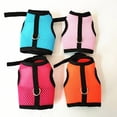 thumbnail image 2 of Small Pet Soft Mesh Harness With Leash Small Animal Vest Lead For Hamster Rabbit Bunny Small Pet Accessories Harness Leash Set, 2 of 6