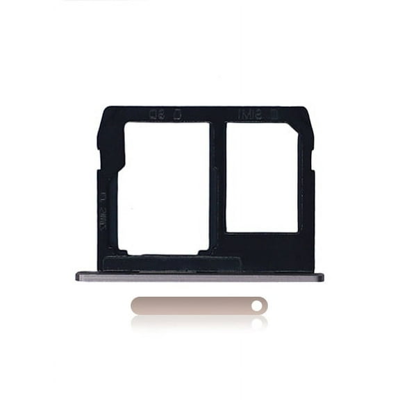 Replacement Sim Card Tray Compatible For Motorola Moto G5S Plus (XT1806 / 2017) (Gold) (Dual Card Version)