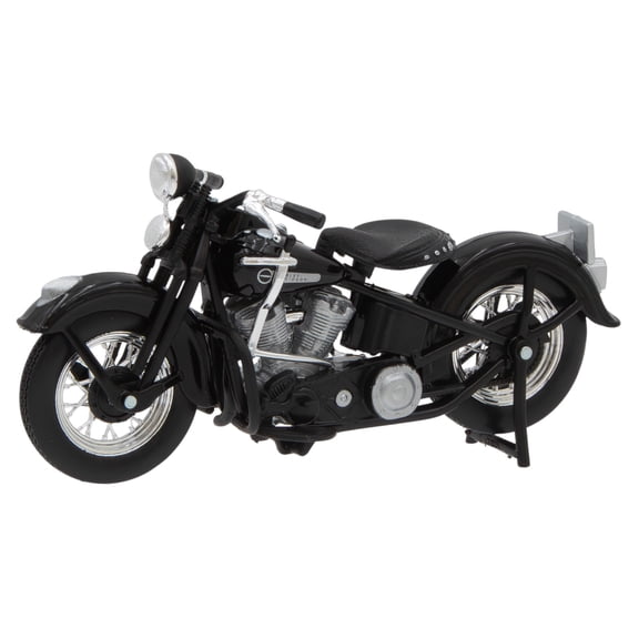 Maisto 1948 Harley-Davidson FL Panhead Motorcycle in Black & Silver 1:18 Diecast