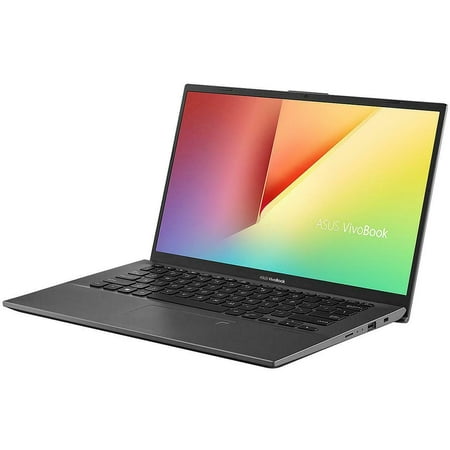 ASUS VivoBook 14 Laptop, 14" FHD, AMD Ryzen 7-3700U, AMD Radeon RX Vega 10 Graphics, 8 GB DDR4 RAM, 512 GB PCIe SSD, Backlit KB, Fingerprint, Laptop Notebook Slate Grey, F412DA-NH77
