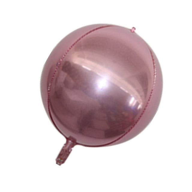 Globos redondos de gran tamaño, superficie lisa, peso ligero, globo para casa, arreglo de ambiente de 22 pulgadas, barra de accesorios para Kits de decoración para fiestas Perlas de color rosa Wosthever HA062117-03