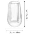 thumbnail image 2 of MasteelfCA 200Pcs Professional Dishwasher Tip Covers Compact Dishwasher Rack Caps Small Round End Caps, 2 of 7
