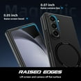 thumbnail image 4 of [PST] Samsung Galaxy Z Fold 5 Case, Hybrid TPU Back Cover with Magnetic Wireless Charging (MagSafe Compatible), 4 of 5