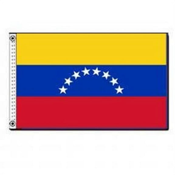 Annin Flagmakers 199303 3 ft. x 5 ft. Nyl-Glo Venezuela Civil Flag