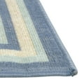 thumbnail image 4 of Contemporary Heloise Collection Area Rug 2'x10' - Blue-Ivory, 4 of 5