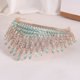 thumbnail image 2 of Nvzi Tiara de boda para novia, diadema de princesa, corona de novia, joyería para el cabello con diamantes de imitación de cristal,graduación, boda, fiesta de disfraces (verde), 2 of 2