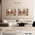 thumbnail image 4 of Elephant Stock Autumn Farm Fresh Wall Art - Horizontal Canvas Wall Art - Living Room Wall Decor - Nature Canvas - Red And Brown Decor By Ruane Manning - 51" x 34", 4 of 8