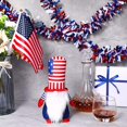thumbnail image 4 of SLYNSHome 2Pcs 4th of July Patriotic Tinsel Garland Decorations Red White Blue Glitter Tinsel Independence Day Party Supplies Memorial Day Wreath Celebration Decor, 4 of 7