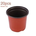 thumbnail image 2 of kurtrusly Simple Plant Pot Seedling Nursery Flower Holder Plastic Pot Container Home Gardening Tool, 100, 2 of 8