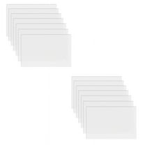 Refrigerator Mats for Shelve, 14 PCS Liners Washable Fridge and Cabinet Transparent