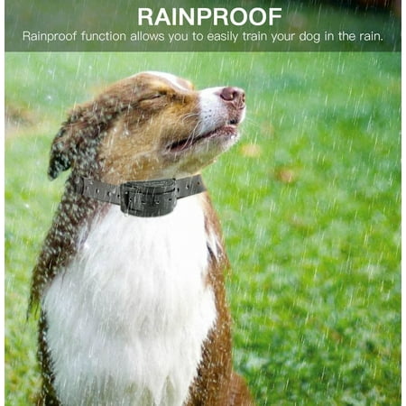 ANGGREK Bark Control Collar, Bark Trainer,Rechargeable Dog Collar Anti Bark Control Training Stop Barking Vibration Trainer