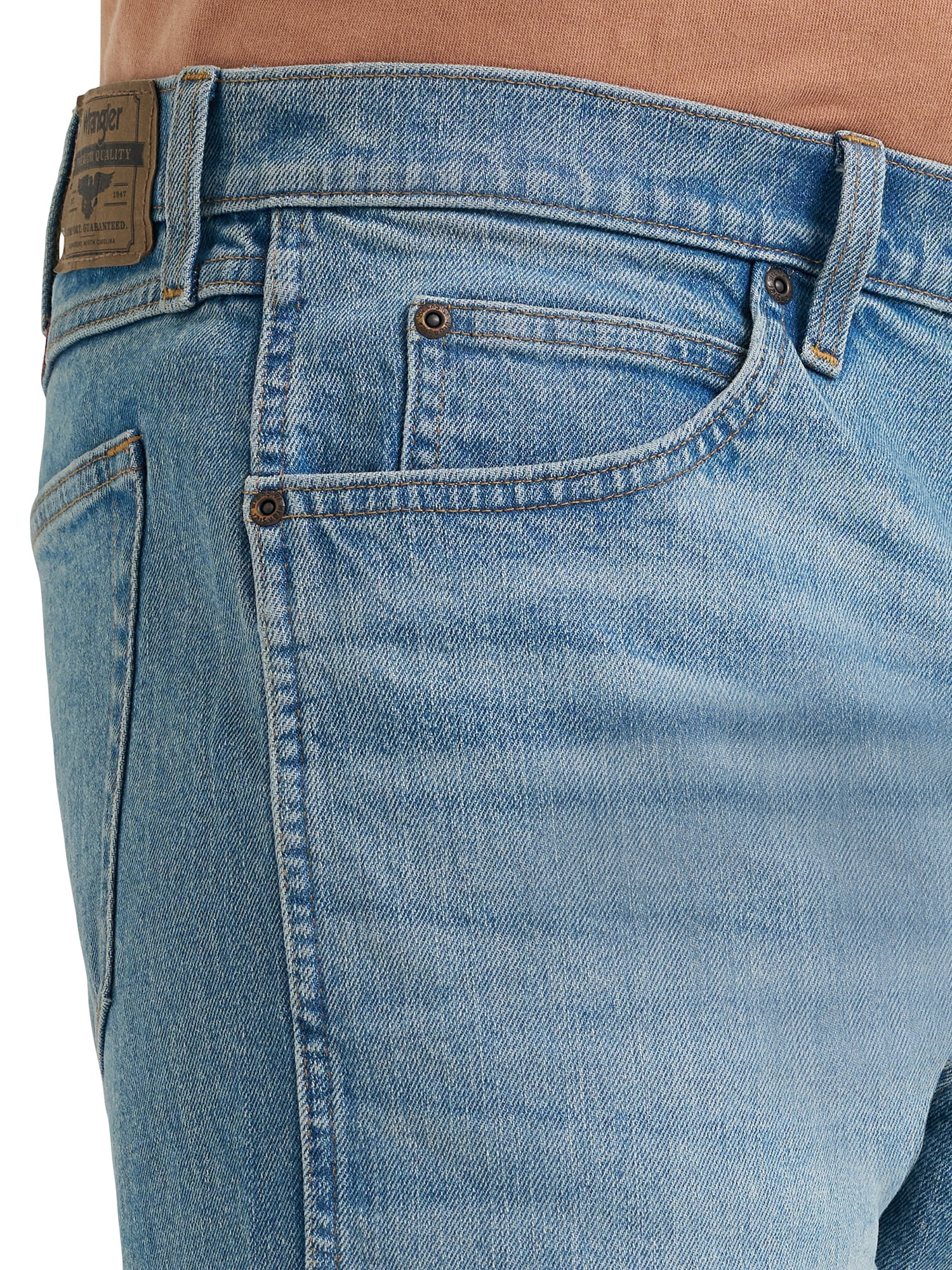 Wrangler® Men's and Big Men's Relaxed Fit Five Pocket Denim Short (30-50)
