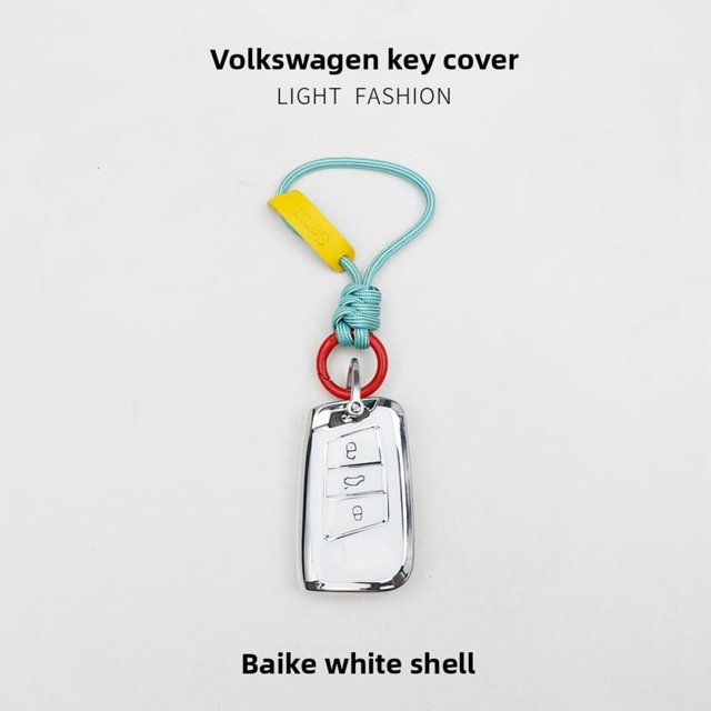 Car Key Fob Cover Case Protector For 2023 2024 VW Tayron Key Fob Cover Tiguan L Magotan B8 T Roc 330 CC