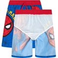 thumbnail image 5 of Marvel Spiderman Boys’ Rash Guard Set – Spider-Man Kids’ UPF 50+ Swim Shirt and Trunks for Boys (3T-12), 5 of 7