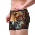 thumbnail image 2 of Fotbe Floral Fox Calzoncillos Tipo Boxer con Bolsa de Soporte Total para Hombre, X-Temp Fresco, Transpirable y de Secado Rápido-X-Large, 2 of 5