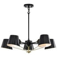 thumbnail image 3 of 60/7385 Nuvo Lighting Baxter - 5 Light Chandelier In Impressionable Style-7 Inches Tall and 28 Inches Wide     -Traditional Installation, 3 of 5