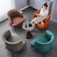 thumbnail image 3 of Small Lounge Living Room Sofas Handrail Outdoor Luxury Design Living Room Sofas Single Nordic Divano Apartment Furniture QF50KS My Lux Decor Round, 3 of 12