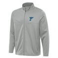 thumbnail image 2 of Men's Antigua Gray St. Louis Blues Links 2 Full-Zip Golf Jacket, 2 of 3