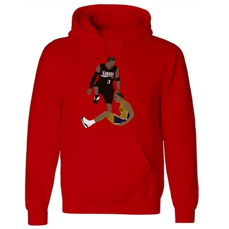 Allen Iverson Stepover Lue Philadelphia Hooded Sweatshirt Hoodie