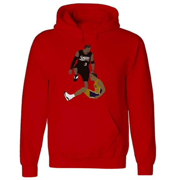 Allen Iverson Stepover Lue Philadelphia Hooded Sweatshirt Hoodie