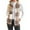 Khaki, variant on Sanbonepd Womens Vest Lightweight Plaid Cozy Coat Warm Sleeveless Fleece Jacket