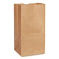 thumbnail image 2 of 7 in. x 4.38 in. x 13.75 in. #10 Size Extra-Heavy-Duty Grocery Paper Bags - Kraft (500/Bundle), 2 of 3