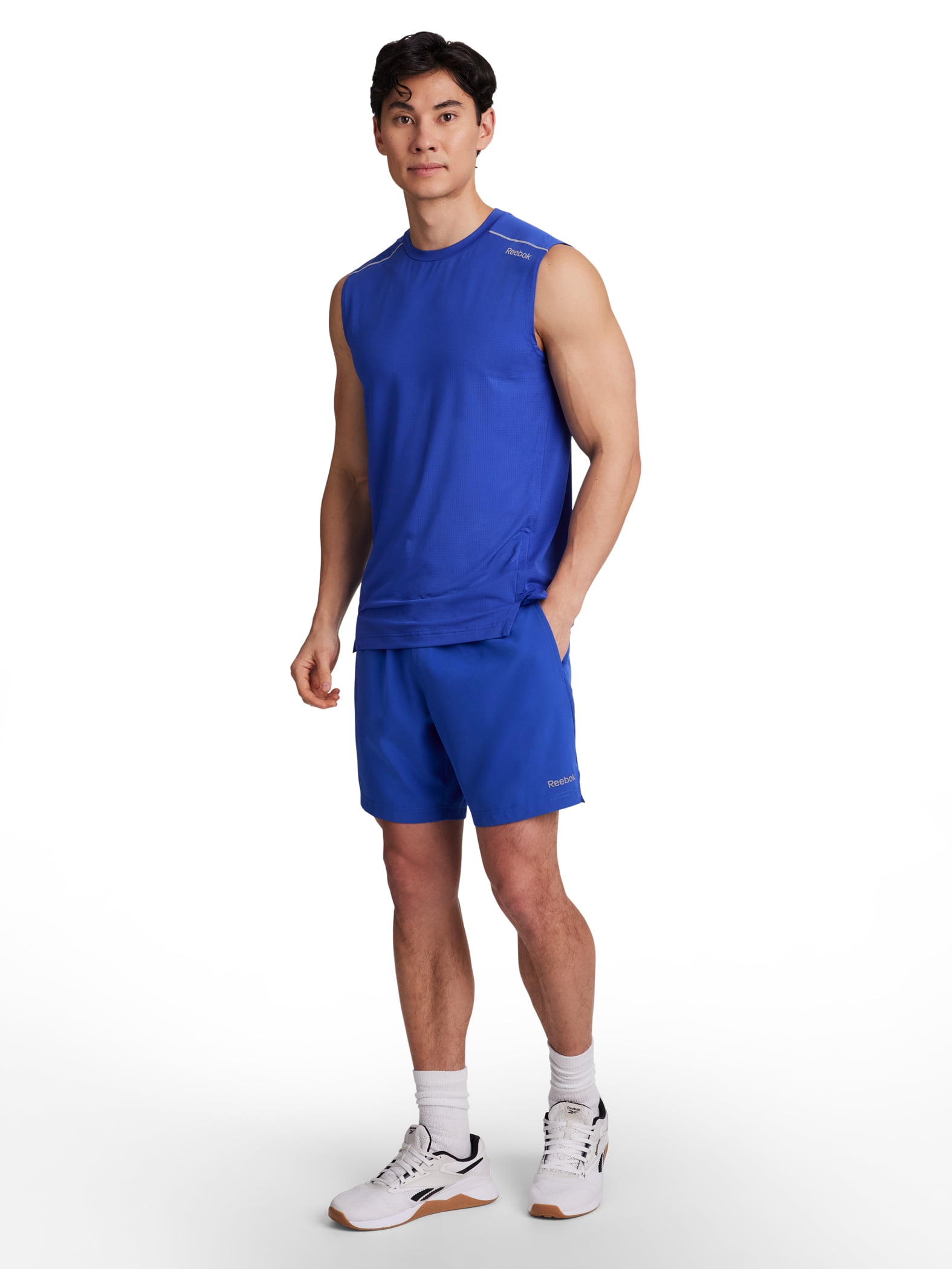 Reebok Men's and Big Men's Urban Woven Short, 7" inseam, Sizes XS-5XL