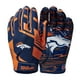 thumbnail image 1 of Guantes de fútbol americano Wilson Nfl Stretch Fit - Denver Broncos para adultos, 1 of 1