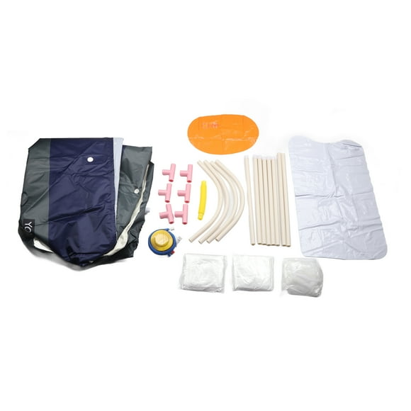 Folding Tub Bucket Kit,Portable Folding Tub Bucket Soaking Standing Bathtub Portable Bath Barrel Next-Gen Design