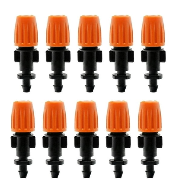 50 Pcs Garden Irrigation Type Flow Dripper Sprinklers Emitter System