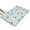 Pug and Footprints, variant on Paw Prints Flannel Non Slip Door Rugs,Washable Door Mats Indoor,Decorative Door Mats,Dirt-Resistant and Absorbent Doormat for Entrance,Bedroom,Kitchen,Bathroom,23.5x16in(60x40cm)
