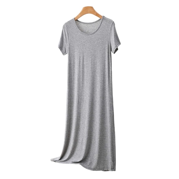 Fjofpr Cotton Nightgowns for Women Women Fashionable Summer Long Style Thin Home Dress Casual Outerwear Sleeping Dress Home Clothes