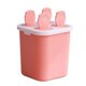 thumbnail image 1 of Moldes para paletas, molde para paletas de hielo de 4 piezas, molde para helado reutilizable de fácil liberación para niños, moldes para paletas caseros de muchas formas(rosa), 1 of 3