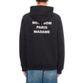 thumbnail image 3 of Drôle De Monsieur Slogan Sweatshirt - Black (Men's), 3 of 4