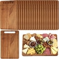thumbnail image 2 of YIEMEEN Duals Sided Acacias Wood Cutting Board With Grooves And Nonslip Base For Kitchen, 2 of 13