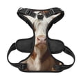 thumbnail image 5 of Lsque Cow With Butterflies Dog Harness, No-Pull Pet Harness with 2 Leash Clips, Adjustable Soft Padded Dog Vest with Easy Control Handle for Large Dogs-Large, 5 of 9