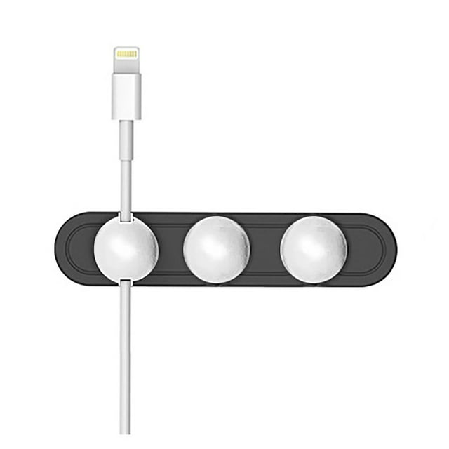 Cable Clip Multi-purpose Silicone Magnetic Cord Organizer Wire Holder for Home